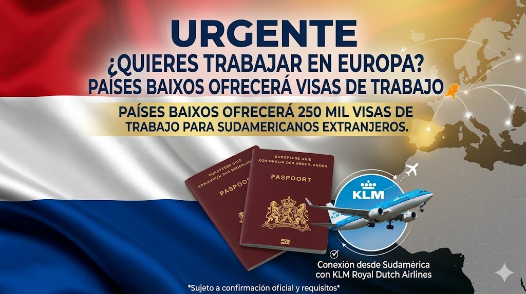 📰 Visa para Trabajar en Países Bajos: Requisitos y Consejos para Extranjeros en 2026