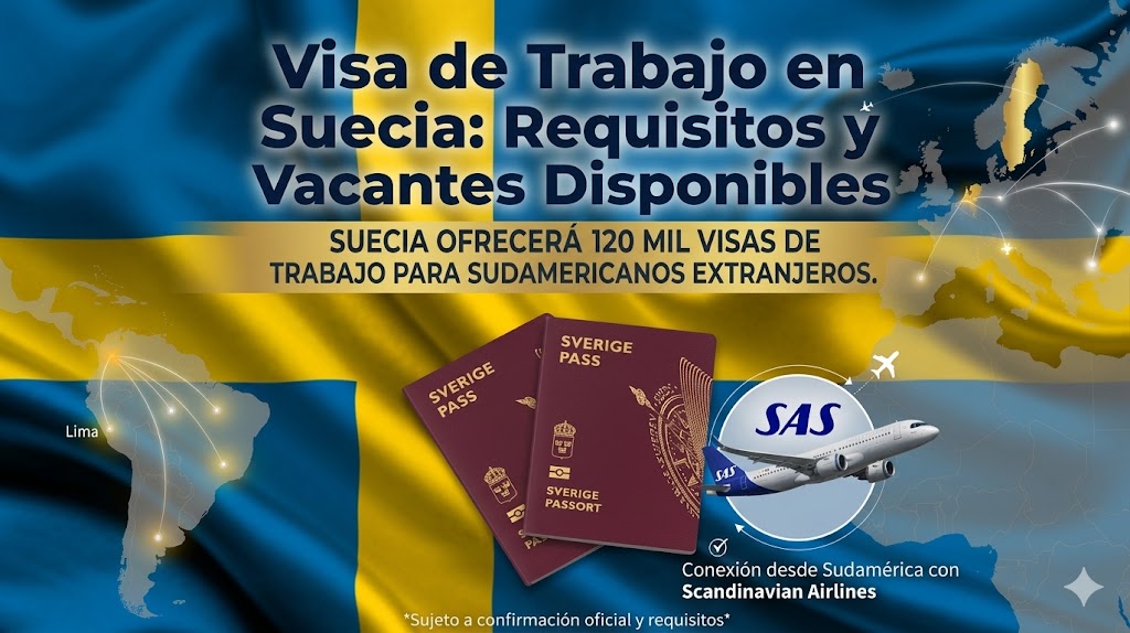 📰 Visa para Trabajar en Suecia: Guía Actualizada para Extranjeros en 2026