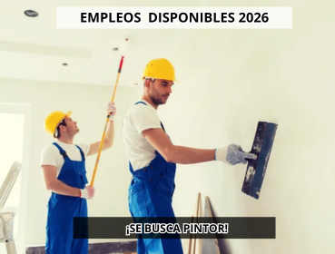 🎨 Oferta de Empleo: Pintor de Construcción